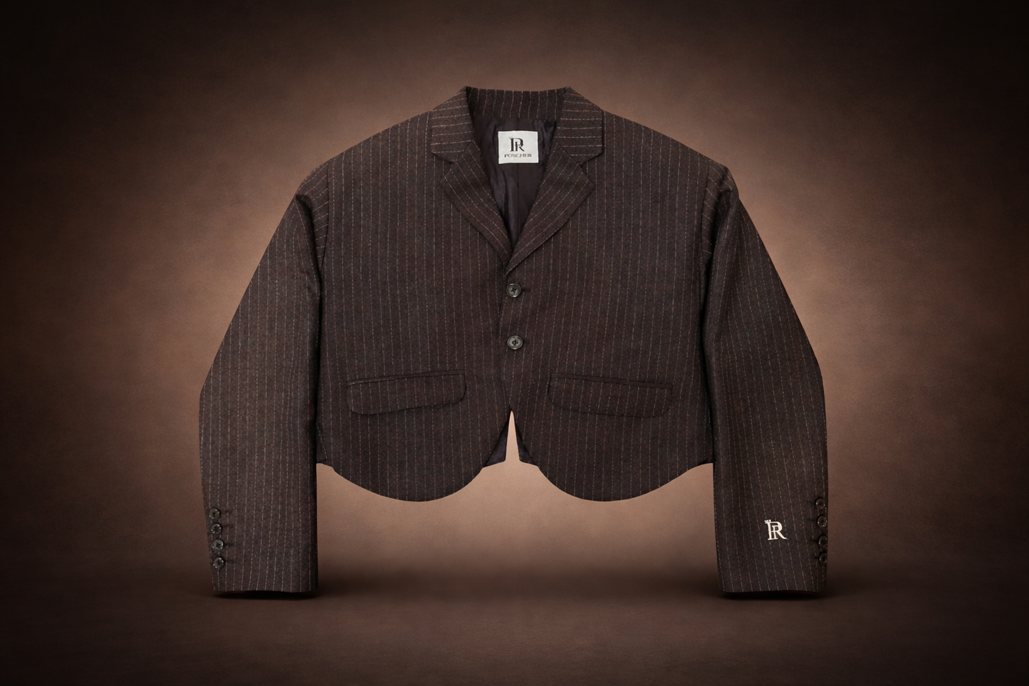 Women Cropped Jacket & Baggy Trouser