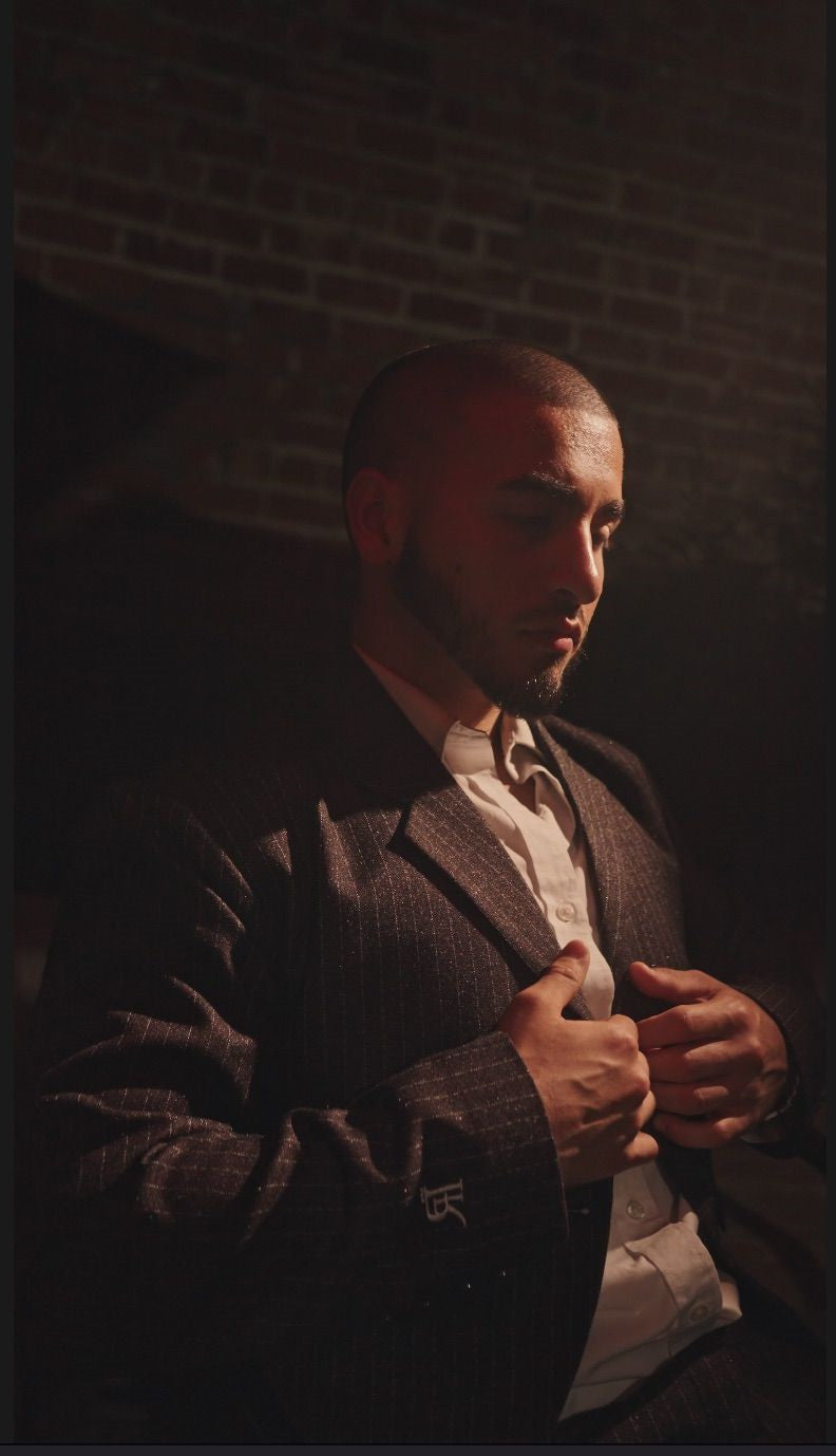 Women Cropped Jacket & Baggy Trouser